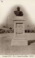 Curacao, D.W.I., WILLEMSTAD, Statue Luis Brion (1920s) Capriles No 11 RPPC - Curaçao