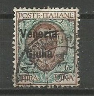 Italy Italia Venezia Giulia Sassone 29 Used 1918/19 - Vénétie Julienne