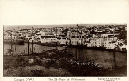 Curacao, D.W.I., WILLEMSTAD, Partial View (1930s) Capriles No 28 RPPC Postcard 2 - Curaçao