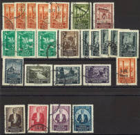 TURCHIA 1952 - Soggetti Vari Usati - Used Stamps