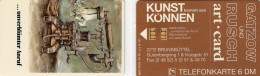 Unverblümter Anruf TK K777/1993 O 20€ 4.000 Expl.o Kunst Und Können Gatzow/Rusch Brunsbüttel TC Art Phonecard Of Germany - Téléphones