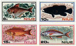 44801 MNH NIUE 1973 PECES - Niue
