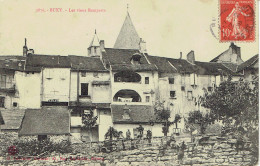 71 Buxy Les Vieux Rempart (traces De Colle Au Verso) - Autres Communes