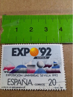 Exposición Universal Sevilla'92 19 Ptas - Oblitérés
