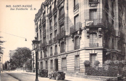 FRANCE - Saint Mandé - Rue Faidherbe - Voiture Ancienne - Carte Postale Ancienne - Saint Mande