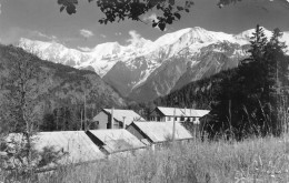 Carte Postale Photo VAUDAGNE Par Servoz-74-Haute-Savoie-Vue Sur La Colonie De Vacances E.G.D.F - Autres & Non Classés