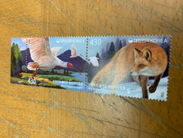 Korea Stamp MNH 2022 Endangered Species Bird Wolf - Corée Du Sud