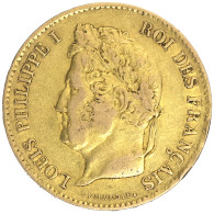 Louis-Philippe-40 Francs 1837 Paris - 40 Francs (or)
