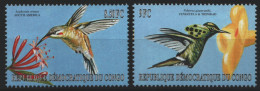 Kongo-Kinshasa 2000 - Mi-Nr. 1487-1488 ** - MNH - Vögel / Birds - Unused Stamps