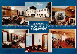 73867742 Rheinberg Hotel Rheintor Restaurant Fremdenzimmer Rheinberg - Rheinsberg