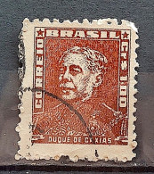 Brazil Regular Stamp Cod RHM 505 Great-granddaughter Duque De Caxias Military 1960 Circulated 1 - Gebruikt