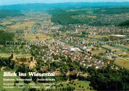 73708665 Loerrach Panorama Blick Ins Wiesental Schwarzwald Dreilaenderecke Loerr - Loerrach