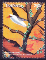 Tanzania 1999 MNH, Birds Of Japan, Laysan Albatross - Albatros & Stormvogels