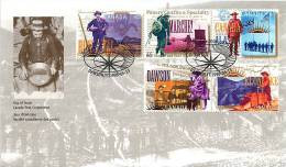 1996  Yukon Gold Rush      Sc 1606a-e     Strip Of 5 Different From Booklet - 1991-2000