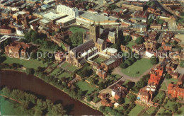 72326133 Worcester Fliegeraufnahme Cathedral Worcester - Andere & Zonder Classificatie