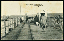 A66  MAROC CPA TANGER - DEBARCADERE LANDING STAGE - Collections & Lots