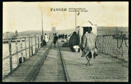 A66  MAROC CPA TANGER - DEBARCADERE LANDING STAGE - Verzamelingen & Kavels