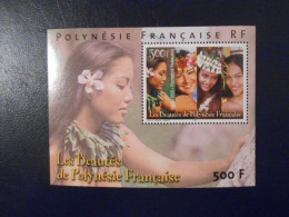 POLYNESIE YT BF 25 LES BEAUTES DE LA POLYNESIE** - Hojas Y Bloques