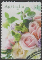 AUSTRALIA - DIE-CUT-USED 2019 $1.00 Moments To Treasure - Roses - Gebraucht