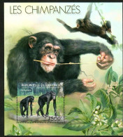 Burundi 2012 Primate African Chimpanzee,MS MNH - Nuovi