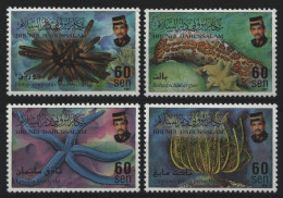 Brunei 1997 - Mi-Nr. 533-536 ** - MNH - Meerestiere / Marine Life - Brunei (1984-...)