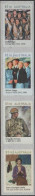 AUSTRALIA - DIE-CUT-USED 2020 $4.40 Anzac Day 2020 Paintings - Strip Of Four As Issued, Backing Attached - Usados