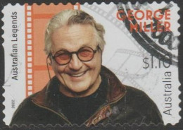 AUSTRALIA - DIE-CUT-USED 2022 $1.10 Australian Legends Of Film - George Miller AO - Used Stamps