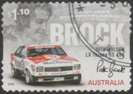 AUSTRALIA - DIE-CUT-USED 2022 $1.10 King Of The Mountain - Brock Fifty Years - Holden 1979 Torana A  SS  A9X - Gebruikt