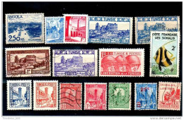 Colonie Francesi - French Colonies - TB Lot - Lotto Francobolli - Stamps Lot - Sammlungen