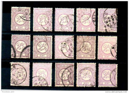 OLANDA - PAESI BASSI - HOLLAND - NEDERLAND - Lotto Francobolli Usati Classici - Used Classic Stamps Lot - Excellent ! - Verzamelingen