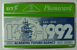 UK - Great Britain - Landis & Gyr - BTP040 - Academic Tutors Agency 2 - 151C - 500ex - Mint - BT Promotie