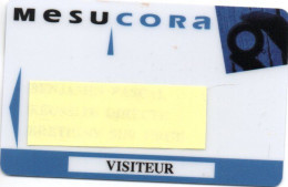 Carte Salon Badge MESUCORA  Card FRANCE Karte (F 590) - Cartes De Salon Et Démonstration