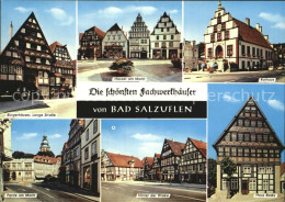 72444778 Bad Salzuflen Fachwerkhaeuser Buergerhaeuser Rathaus Giebel Haus Backs  - Bad Salzuflen