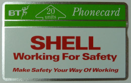 UK - Great Britain - Landis & Gyr - BTP059 - SHELL UK - Working For Safety - 152F - 5000ex - Mint - BT Promociónales