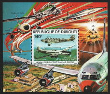 Dschibuti 1979 - Mi-Nr. Block 6 ** - MNH - Flugzeuge / Airplanes - Djibouti (1977-...)