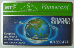 UK - Great Britain - Landis & Gyr - BTP067 - Hanjin Shipping - 241C - 4883ex - Mint - BT Promozionali