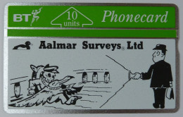 UK - Great Britain - Landis & Gyr - BTP072 - Aalmar Surveys - Albatross - 262H - 4555ex - Mint - BT Promotionnelles