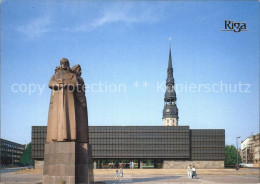 72439429 Riga Lettland Statue Museum To The Latvian Red Riflemen Riga - Lettonie