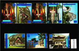 888XAA/49 VEREINTE NATIONEN NEW YORK 2001 MICHL 872/73 + 874/79 ** Postfrisch SIEHE ABBILDUNG - Unused Stamps