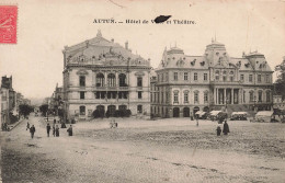 FRANCE - Autun - Hôtel De Ville Et Théâtre - Carte Postale Ancienne - Autun
