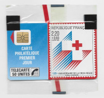 TELECARTE CROIX ROUGE SOUS BLISTER SUPERBE - Red Cross