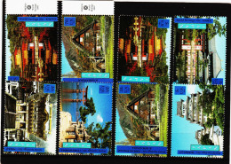 888XAA/47 VEREINTE NATIONEN NEW YORK 2001 MICHL 872/73 Mit TABS + 874/79 ** Postfrisch SIEHE ABBILDUNG - Unused Stamps