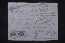 RUSSIE - Enveloppe En Recommandé Pour La France En 1883 - L 149081 - Cartas & Documentos