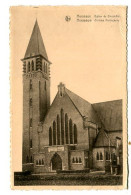 Carte  Belgique : HERSEAUX  église   A   VOIR  !!!! - Mouscron - Möskrön