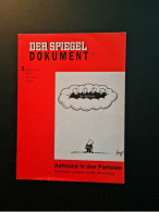 DER SPIEGEL – DOKUMENT  Juli 1993 – Aufstand In Den Parteien Positoinspapier Von Rebellen Aus CDU, SPD Und Grünen, 16 S. - Andere & Zonder Classificatie