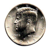 2015 - Stati Uniti 50 Cents - Kennedy    D     ------ - 1964-…: Kennedy