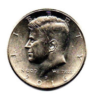 2016 - Stati Uniti 50 Cents - Kennedy    D     ------ - 1964-…: Kennedy