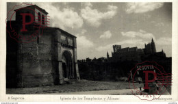 Segovia Iglesia De Los Templarios Y Alcazar Castilla Y León. España Spain - Segovia