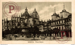 Segovia Plaza Mayor Castilla Y León. España Spain - Segovia