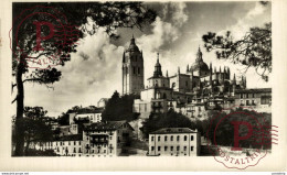 Segovia La Catedral Vista Tomada Desde El Pinar  Castilla Y León. España Spain - Segovia